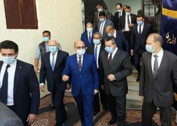 وزير العدل يفتتح مجمع محاكم بورسعيد والشهر العقاري ومركز التوثيق