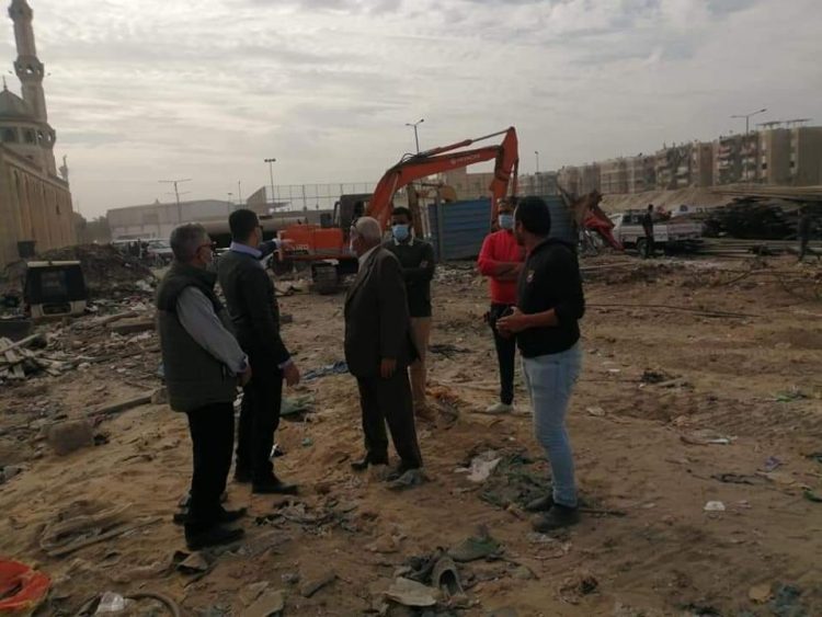 نائب محافظ بورسعيد يتابع سير العمل بالمشروعات التنموية الجارى تنفيذها بالمحافظة