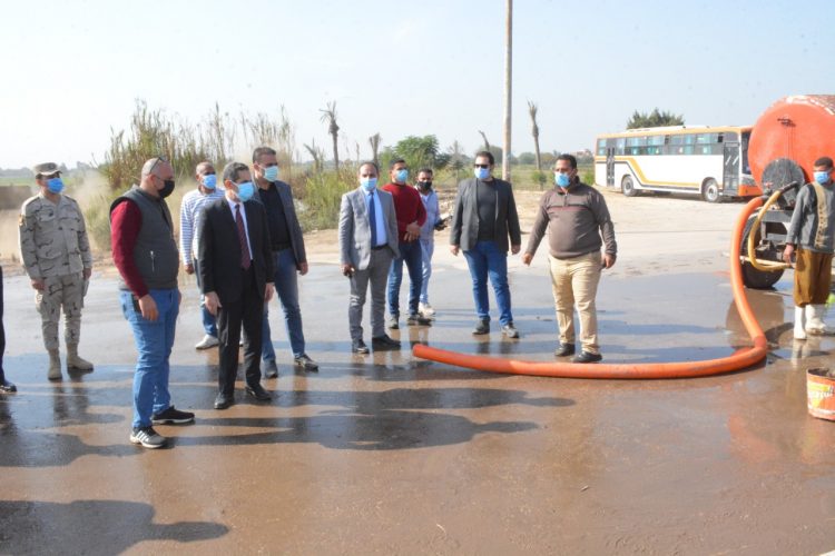 محافظ الغربية يشهد تجربة عملية لإخلاء العاملين بالشباب والرياضة والتضامن الاجتماعي