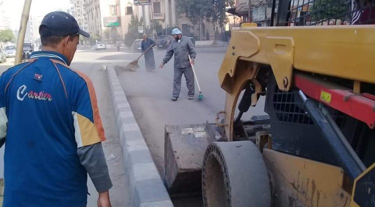 حملات مكثفة لرفع القمامة بمدن ومراكز الغربية 1 حملات مكثفة لرفع القمامة بمدن ومراكز الغربية