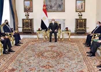 الرئيس السيسي لوزير الخزانة الأمريكية: تسوية القضية الفلسطينية سيغير واقع المنطقة بأسرها إلى الأفضل.. نقدر جهود واشنطن فى قضية سد النهضة.. وحريصون علي تعزيز التعاون الثنائى