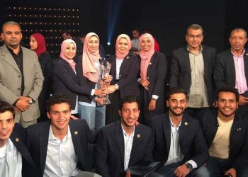 جامعة طنطا تفوز بكأس عباقرة الجامعات المصرية للعام الثاني