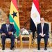 السيسى يستقبل مبعوث غانا ويناقشان تعزيز التعاون بين البلدين