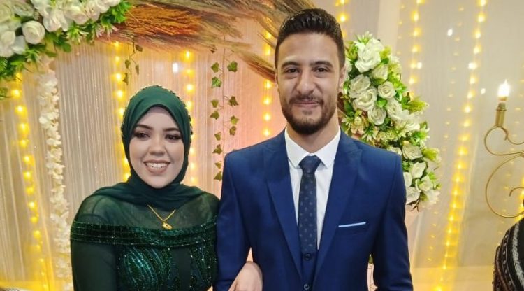 تهنئة للعروسين محمد أشرف ونادين محمد بالخطوبة السعيدة