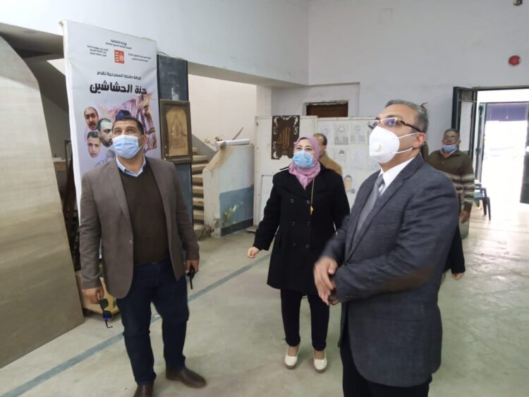 نائب محافظ الغربية يتفقد قصر ثقافة طنطا لمعاينة الحالة الإنشائية للمبنى 1 نائب محافظ الغربية يتفقد قصر ثقافة طنطا لمعاينة الحالة الإنشائية للمبنى