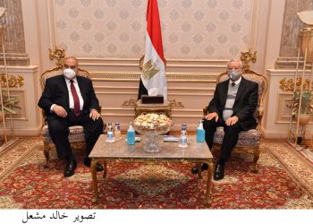 رئيس المحكمة الدستورية العليا يهنئ المستشار الدكتور حنفي جبالي رئيس مجلس النواب