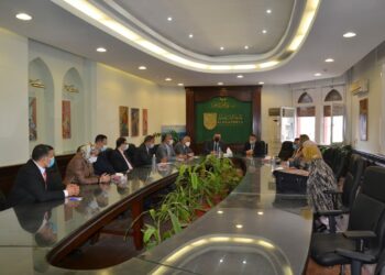 استقبال فريق ضمان الجودة لاعتماد كلية طب الأسنان وبرنامجان بكلية الهندسة جامعة الإسكندرية