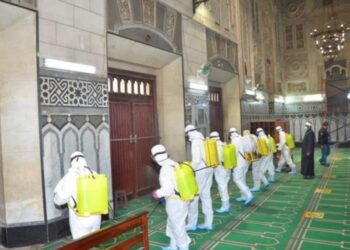 الأوقاف تواصل حملتها الموسعة لنظافة وتعقيم المساجد على مستوى الجمهورية استعدادًا لشهر رمضان الكريم