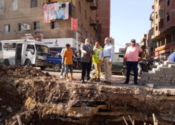 جولة ميدانية ٠٠٠٠ لنائب محافظ الجيزة بكرداسة