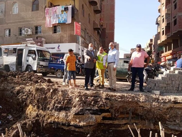 جولة ميدانية ٠٠٠٠ لنائب محافظ الجيزة بكرداسة