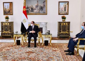 الرئيس السيسي يستقبل الوزير تركي آل الشيخ مستشار الديوان الملكي بالمملكة العربية السعودية