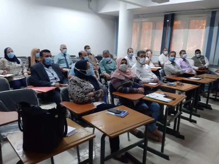 تدشين المرحلة الأولى من مبادرة محو الأمية الرقمية للعاملين بديوان عام محافظة الغربية