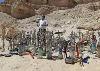 الوحدة المحلية قامت بإعدام 200 شيشة