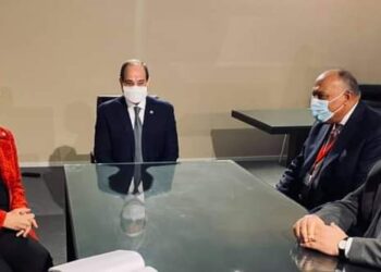 الرئيس السيسي يلتقي بالسيدة كريستالينا جيورجييفا مدير عام صندوق النقد الدولي