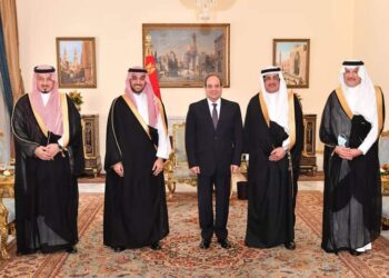 الرئيس السيسي يستقبل الأمير عبد العزيز بن تركي الفيصل وزير الرياضة ورئيس اللجنة الأولمبية السعودية