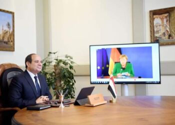 المستشارة ميركل تعرب هاتفياً للرئيس السيسي عن تقدير ألمانيا البالغ للدور المصري في وقف إطلاق النار في الأراضي الفلسطينية