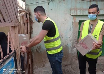 مستقبل وطن يوزع 13ألف كرتونة غذائية على الاكثر احتياجا بكفرالشيخ