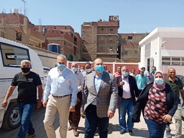 جولة ميدانية لنائب محافظ الجيزة بكرداسة