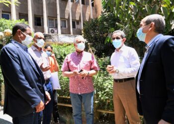 محافظ الغربية يستقبل مدير صندوق مكتبات مصر العامة بديوان عام مركز ومدينة المحلة