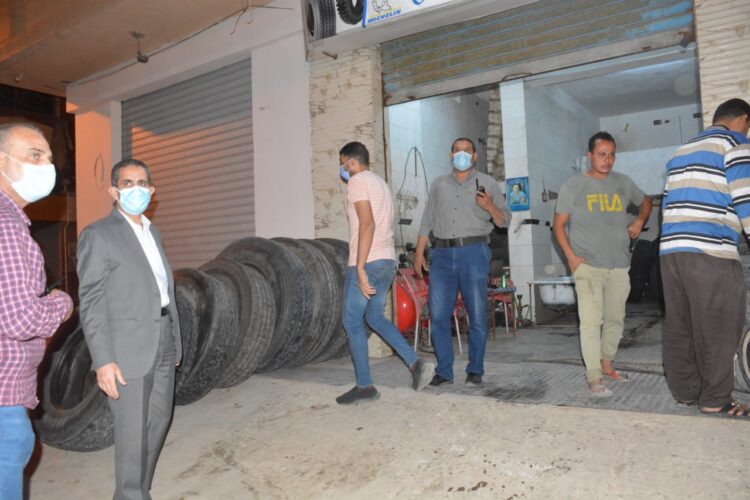 محافظ الغربية : غلق ٢٤ منشأة وتحرير ١٥٩ محضر عدم ارتداء كمامة بالغربية 1 محافظ الغربية : غلق ٢٤ منشأة وتحرير ١٥٩ محضر عدم ارتداء كمامة بالغربية