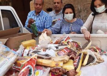 قبل بيعها للمواطنين ..  بيطري الأقصر تضبط 400 كيلو لحوم ودواجن منتهية الصلاحية