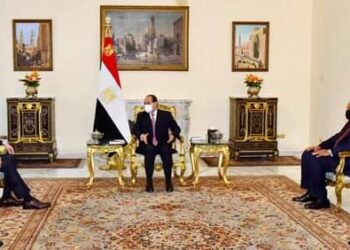 الرئيس عبد الفتاح السيسي يستقبل هشام الدين تون حسين وزير خارجية ماليزيا