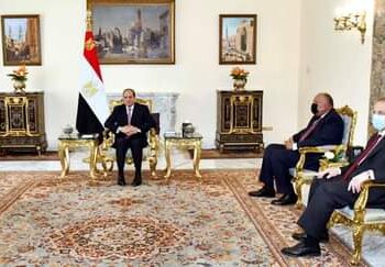 الرئيس عبد الفتاح السيسي يستقبل نجلاء المنقوش وزير الخارجية الليبية .. السيسي يشدد على دعم مصر الكامل للمجلس الرئاسي وحكومة الوحدة الوطنية الليبية