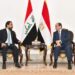الرئيس السيسي يؤكد علي قوة ومتانة العلاقات المصرية العراقية وتقدير مصر حكومة وشعباً للعراق ودوره المركزي في المنطقة المستند علي تاريخ وحضارة عريقة ممتدة