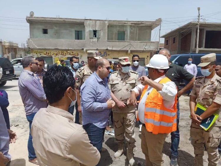 بالإنابه عن اللواء محافظ الجيزة نائب المحافظ ومساعد وزير الدفاع يتفقدون مشروعات المبادرة الرئاسية حياة كريمة بالصف 1 بالإنابه عن اللواء محافظ الجيزة نائب المحافظ ومساعد وزير الدفاع يتفقدون مشروعات المبادرة الرئاسية حياة كريمة بالصف