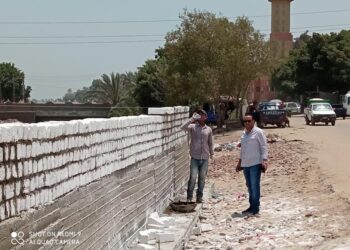 المحاسب طارق السمان رئيس الوحدة المحلية بدهشور ينشأ أول غرفة مناولة لتجميع القمامة بنطاق الوحدة المحلية بدهشور حفاظا على المظهر العام