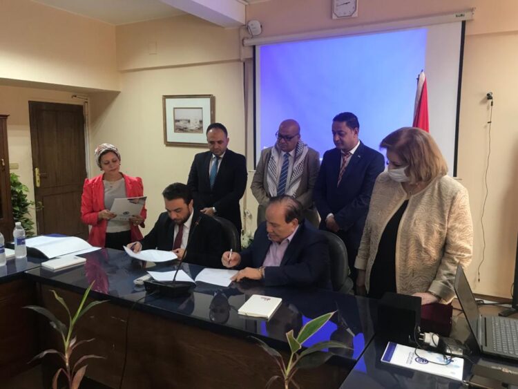 بالصور .. مؤسسات طيبة التعليمية توقع بروتوكول تعاون تعليمي مع سفارة فلسطين بالقاهرة