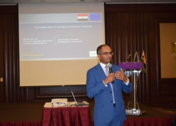 نائب وزير الإسكان للبنية الأساسية يشارك في ورشة عمل عن تحلية مياه البحر بالتنسيق مع الاتحاد الأوروبي