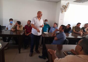 صحة الغربية : تدريب العاملين بالقطاع  الصحي على التطعيم ضد كوفيد-19 وسلسله التبريد .