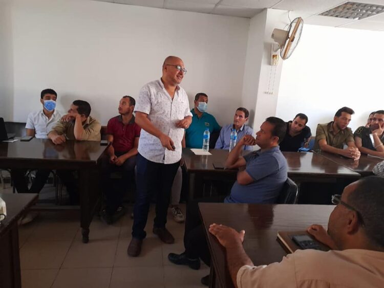 صحة الغربية : تدريب العاملين بالقطاع الصحي على التطعيم ضد كوفيد-19 وسلسله التبريد . 1 صحة الغربية : تدريب العاملين بالقطاع الصحي على التطعيم ضد كوفيد-19 وسلسله التبريد .