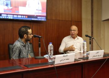 لقاء مع الفنان شريف الدسوقي على هامش معرض مكتبة الإسكندرية للكتاب