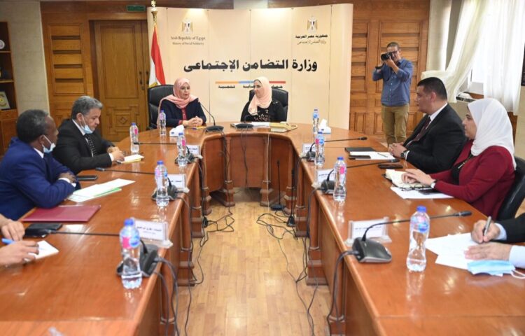 وزيرة التضامن الاجتماعي تبحث مع وزيرة الشئون الاجتماعية الليبية تعزيز التعاون في المجالات ذات الاهتمام المشترك