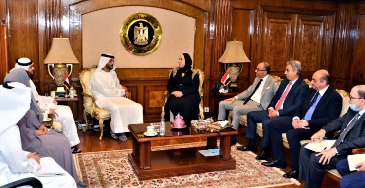 وزيرة التجارة والصناعة تبحث مع وزير الاقتصاد الإماراتي سبل تعزيز التعاون الاقتصادى المشترك بين البلدين خلال المرحلة المقبلة