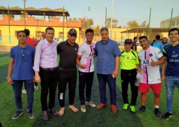 بحضور النائب عادل النجار انطلاق الدور قبل النهائي من دوري مستقبل وطن الخماسي بمحافظة كفر الشيخ