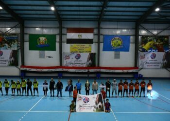 محافظ الفيوم يشهد المباراة النهائية لدوري مستقبل وطن