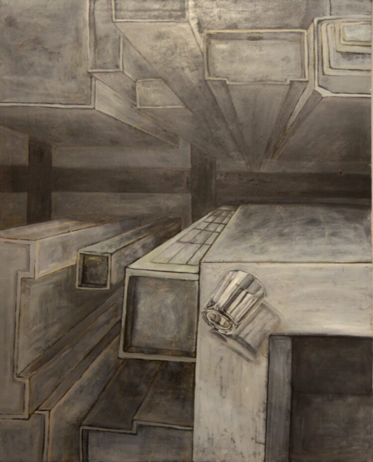 “بين الكلام والظلام” معرض للفنانة شيماء النجار بمركز محمود مختار الثقافي