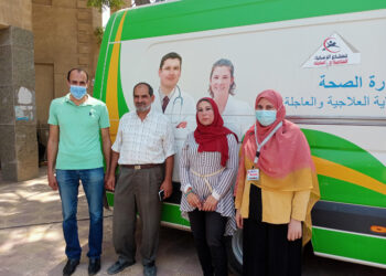 النيل للإعلام بالمنوفية يشارك في قافله طبيه بأشمون‎‎