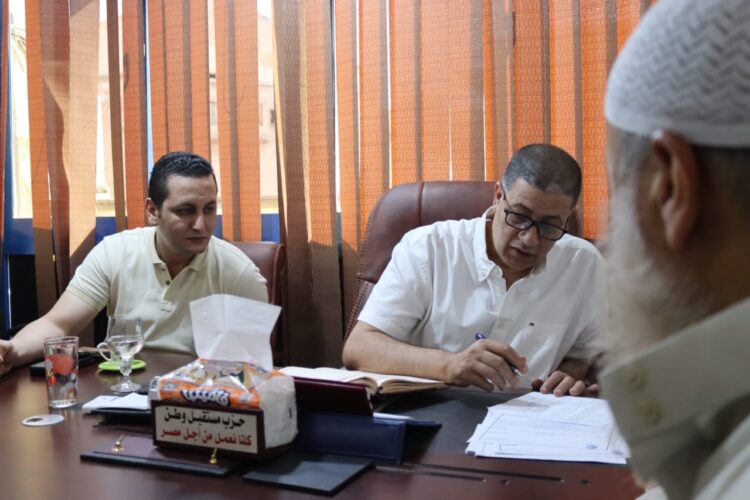 مستقبل وطن بكفرالشيخ عقد لقاءات اسبوعية للمواطنين ونواب الحزب بمراكز المحافظة 1 مستقبل وطن بكفرالشيخ عقد لقاءات اسبوعية للمواطنين ونواب الحزب بمراكز المحافظة