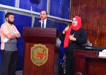 مركز نور البصيرة لذوي الإعاقة بجامعة سوهاج يحتفل باليوم العالمي للعصا البيضاء سوهاج / عمر صديق وزين