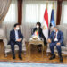 الفريق أسامة ربيع يستقبل رئيس الجمعية الوطنية الكوري والسفير الكوري بالقاهرة لبحث سبل التعاون المشترك 15 الفريق أسامة ربيع يستقبل رئيس الجمعية الوطنية الكوري والسفير الكوري بالقاهرة لبحث سبل التعاون المشترك