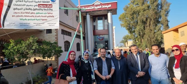 الكاتب الصحفى النائب محـمود الشاذلـى يكتب :  إنطلاقا من القافلة الطبيه بشبراتنا تحيه إلى أكارم عائلتى وحزب مستقبل وطن والأطباء والإداره المحليه .
