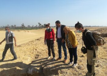 بدء أعمال البعثة الفرنسية للآثار بمنطقة “غراب “في محافظة الفيوم