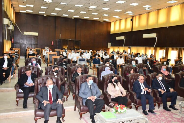 محافظ الفيوم يستقبل رئيسا جامعتي الاسكندرية والفيوم