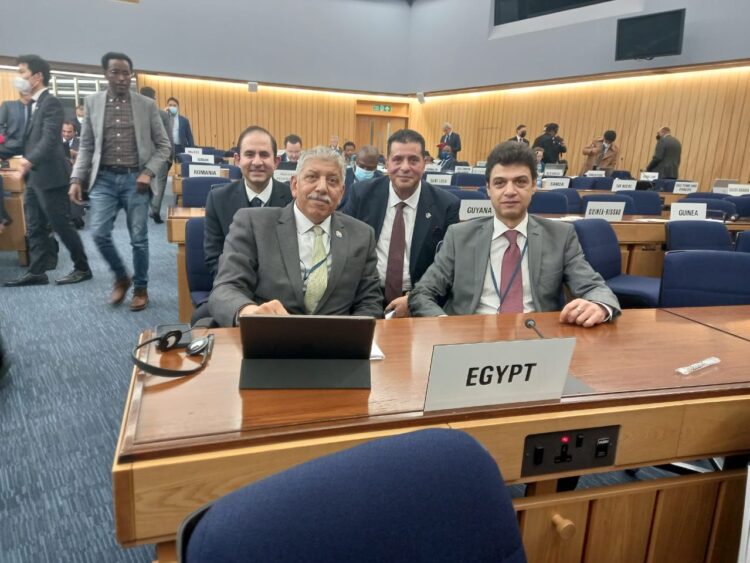 فوز مصر بعضوية المجلس التنفيذي للمنظمة الدولية البحرية IMO)) الفئة(- (C دورة2022-2023