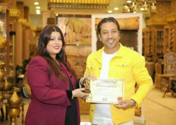 الدولي محمد بوتا وتكريم قناة النيل الدولية أغلي تكريم في مشواره الإبداعي