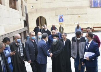 كنائس الغربية مستعدة لاستقبال أعياد الميلاد المجيد محافظ الغربية في جولة تفقدية لمحيط الكنائس بالسنطة وزفتي
